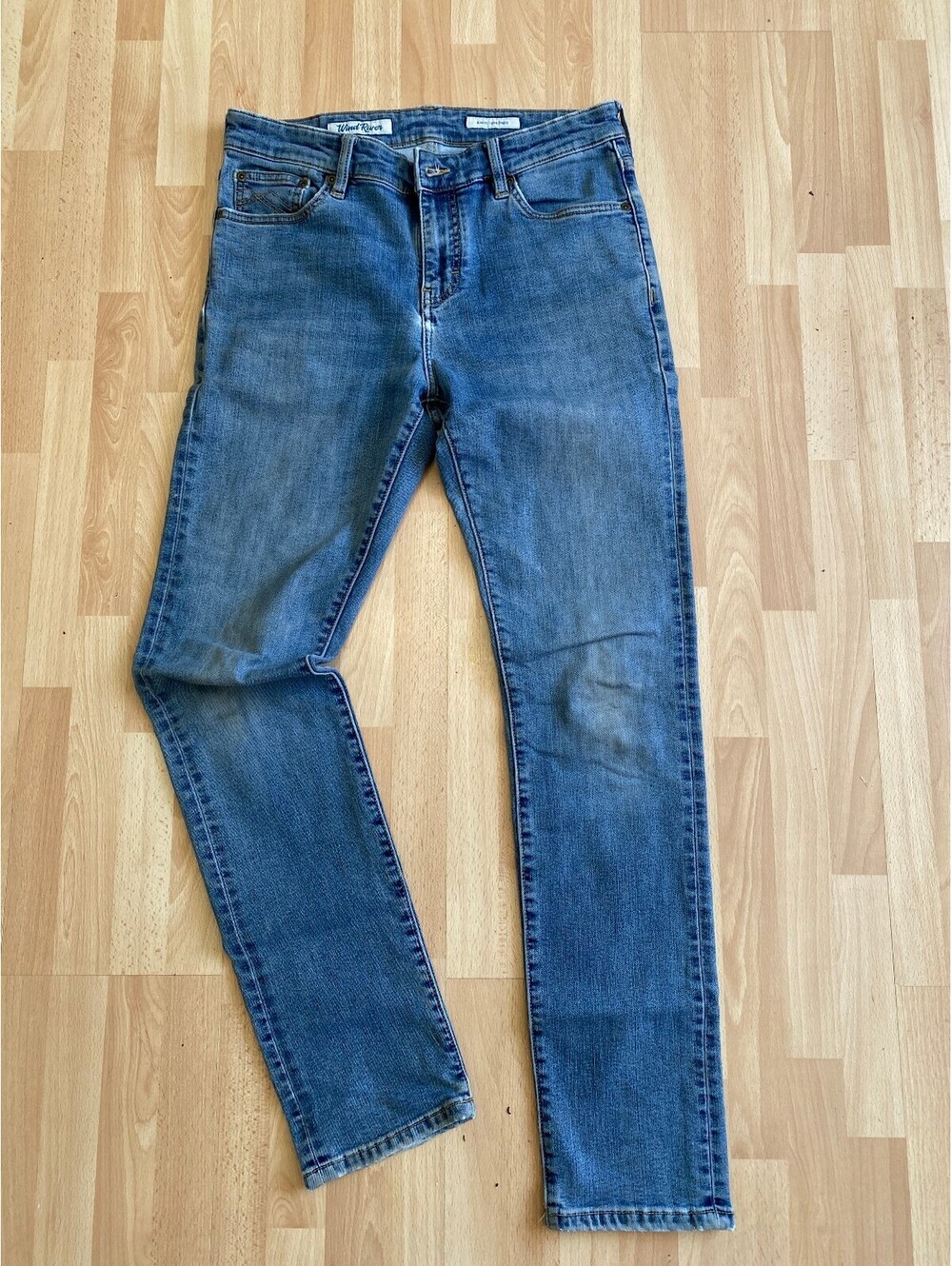 WindRiver Men's Slim Fit Jeans 30x32 Medium Wash Stretch Denim